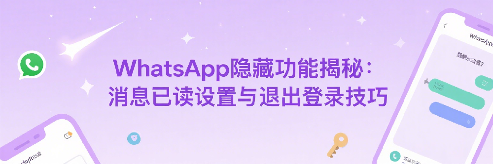 WhatsApp隐藏功能揭秘：消息已读设置与退出登录技巧.png
