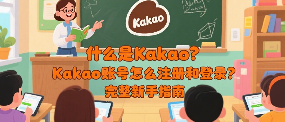 什么是Kakao？Kakao账号怎么注册和登录？完整新手指南.png