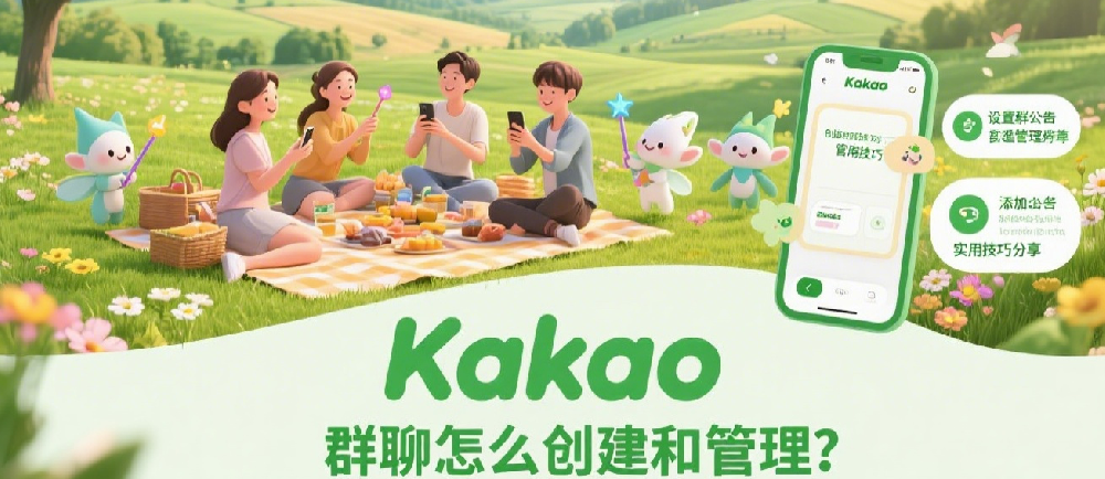 Kakao群聊怎么创建和管理？实用技巧分享.png
